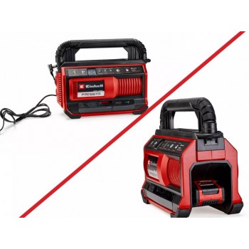 COMPRESSOR EINHELL HYBRID CORRENTE ELÉCTRICA E BATERIA